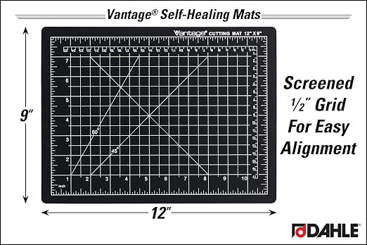 Dahle Vantage 10670 Premium Self-Healing Cutting Mat, 1/2" Grid, 5 Layers - Image 2