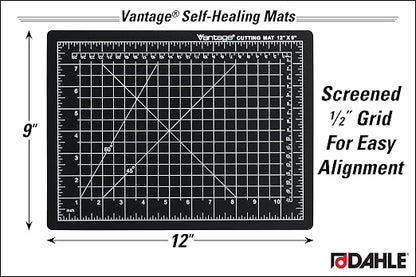 Dahle Vantage 10670 Premium Self-Healing Cutting Mat, 1/2" Grid, 5 Layers - Image 2