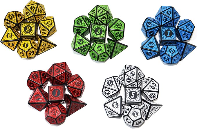 SmartDealsPro Double-Colors Polyhedral Dice Sets - Image 3