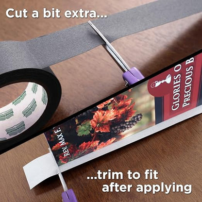 BookGuard 1-1/2 Inch Vinyl-Coated Cotton Cloth Bookbinding Repair Tape - Image 5
