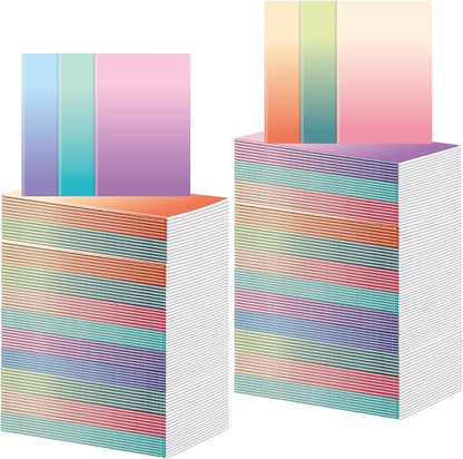 Handepo 100 Pack Composition Notebooks A5/A6 Ruled Lined Composition Kraft by Handepo