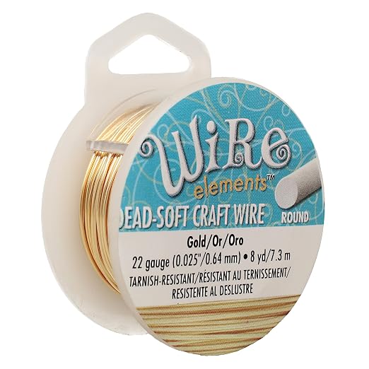 The Beadsmith Wire Elements Craft Wire – Tarnish Resistant, Soft Temper by TheBeadsmith