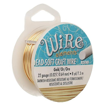 The Beadsmith Wire Elements Craft Wire – Tarnish Resistant, Soft Temper by TheBeadsmith