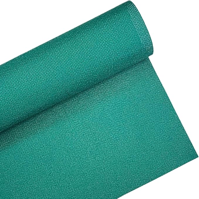 1 Sheet of Green 14 Count Aida Cloth – 28 x 28 Inch Pre-Cut Fabric Squares – - Image 2