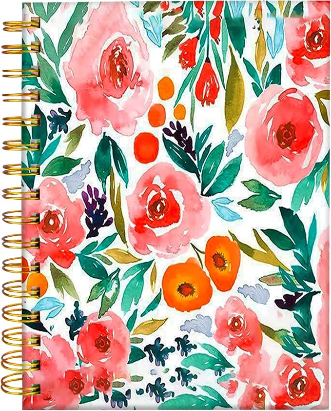 iampanda Spiral Journal Notebook, Cute Strong Twin-Wire Binding by iampanda