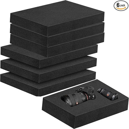 6 Pcs 16 x 12 x 1.5 Inches Polyurethane Foam by FAMOPLAY