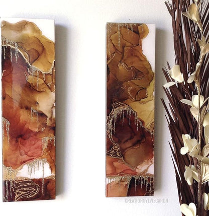 Pixiss Brown Alcohol Ink Set - Image 7