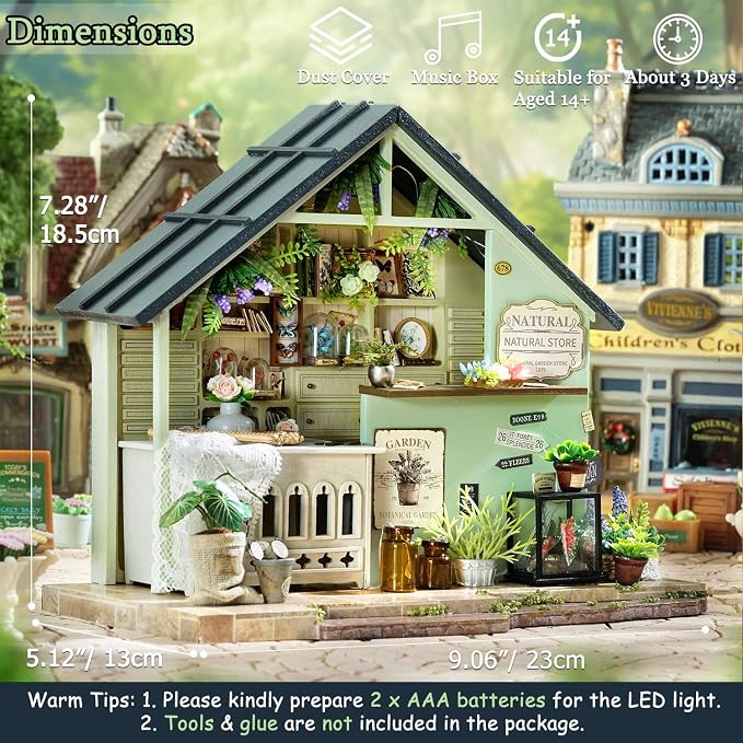 TuKIIE DIY Miniature House Kit - Image 3