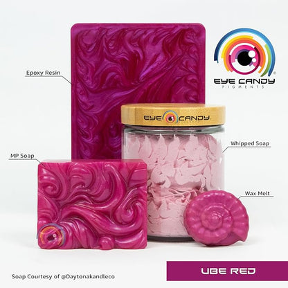 Eye Candy Pigments Premium Red Mica Powder - Image 2