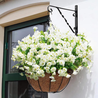 Artificial Fake Flowers For Outdoor Outside Decoration, 16 Bundles UV Resistant - Image 5
