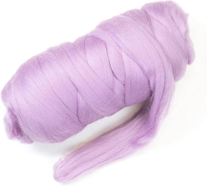 Kondoos Colored Natural Wool roving, 1 lb. Best Wool by Kondoosnaturalfibers