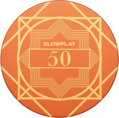 SLOWPLAY Nash Ceramic Poker Chips in Bulk, Casino Grade Ceramic 12-Gram Poker by SLOWPLAY