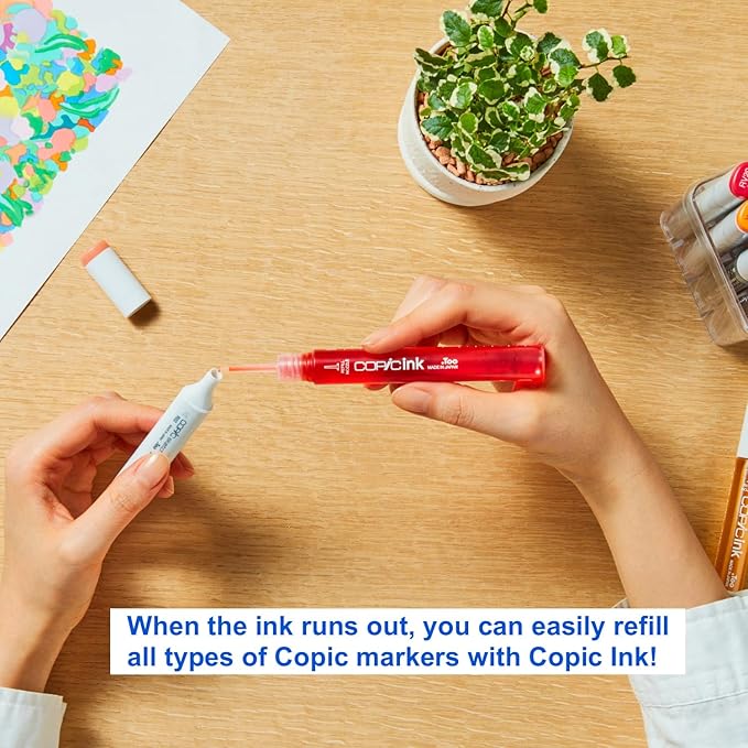 Copic Sketch, Alcohol Markers, Dual Brush Tip Art Marker - Image 6