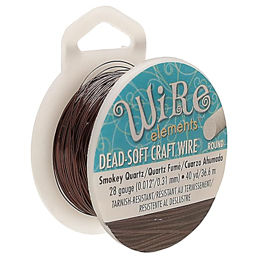 The Beadsmith Wire Elements Craft Wire – Tarnish Resistant, Soft Temper by TheBeadsmith