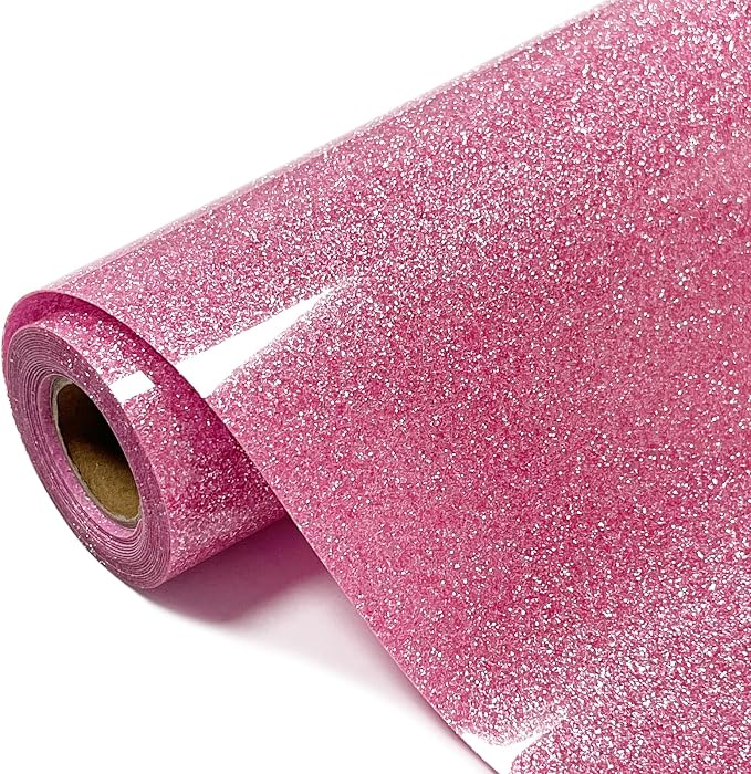 Glitter HTV Heat Transfer Vinyl Rolls- 10" x 8ft. Glitter HTV by Unknown