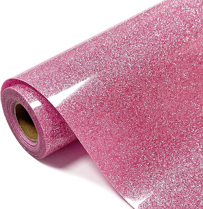 Glitter HTV Heat Transfer Vinyl Rolls- 10" x 8ft. Glitter HTV by Unknown