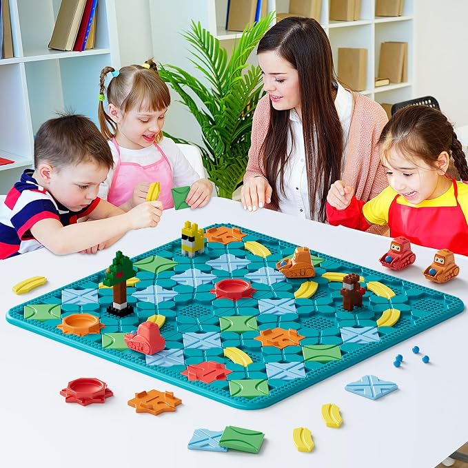 Kids Board Games Learning Toys, STEM Educational Logic Kits - Image 6
