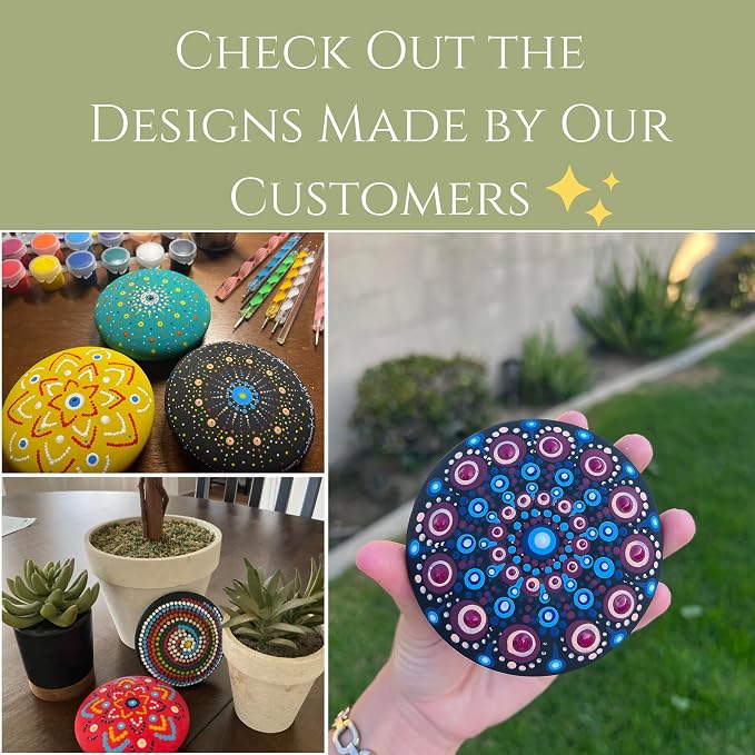 MoonGarden Mandala Rock Painting Kit - Image 4