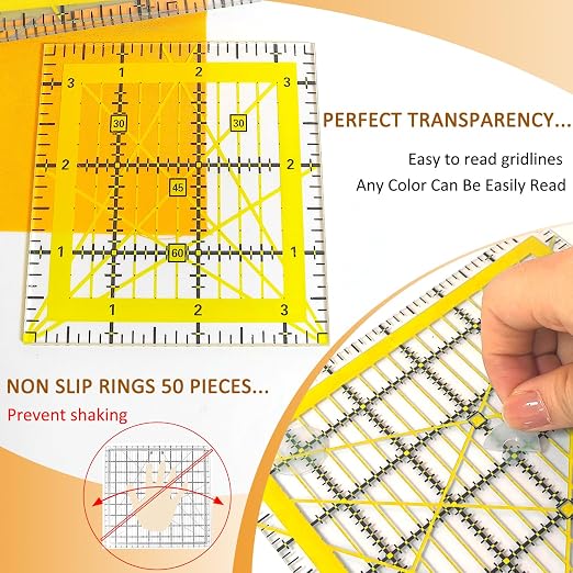 Quilting Rulers, Sewing Ruler, Acrylic Ruler - Image 5