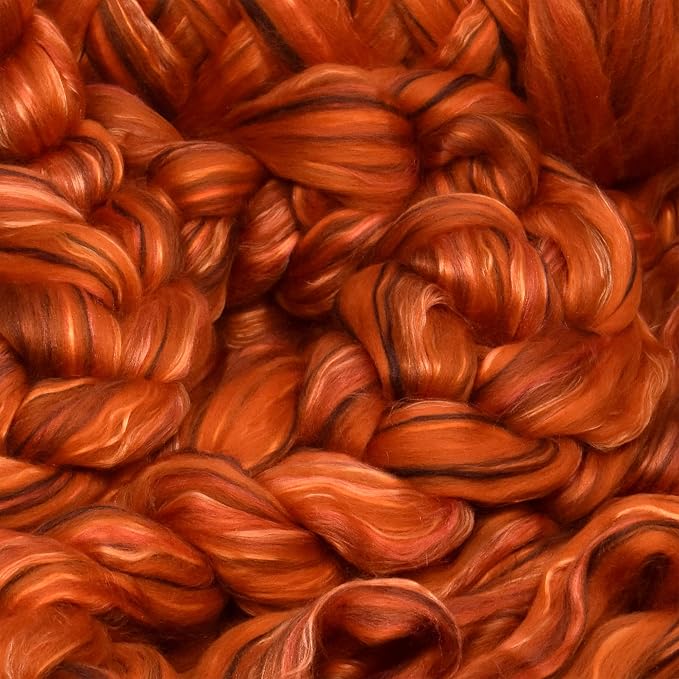 Merino Silk Luxe Tonal Designer Blend. Superfine Merino, Mulberry Silk - Image 6