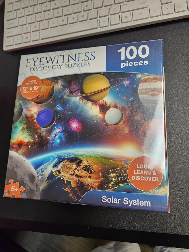Eyewitness Discovery Puzzle Solar System, 100 Piece Jigsaw - Image 3