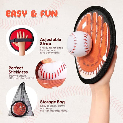 Playzap Toss and Catch Ball Set - Image 4