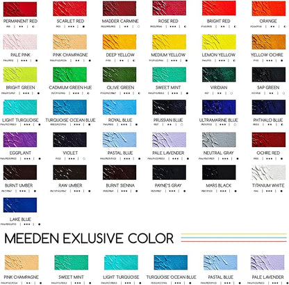 MEEDEN Artist Grade Oil Paint: Madder Carmine - 60ml/2oz Tube - Professional - Image 7