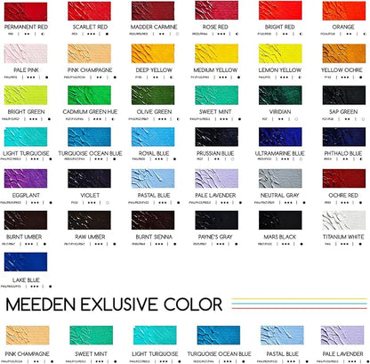 MEEDEN Artist Grade Oil Paint: Deep Yellow - 170ml/5.7oz Tube - Professional - Image 7