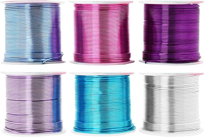 Mandala Crafts 18 Gauge Anodized Aluminum Craft Wire by MandalaCrafts