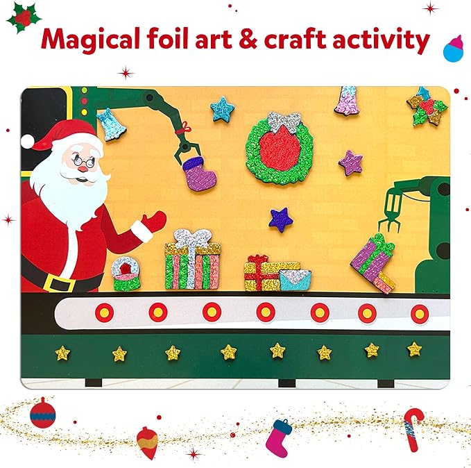 Skillmatics Foil Fun – Mess-Free Holiday Art & Craft Kit - Image 4