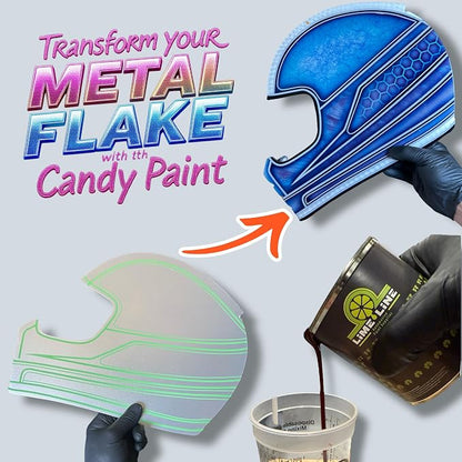 LiME LiNE Sprayable Metal Flake Paint Additive: Solvent Resistant Glitter - Image 6