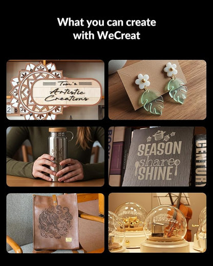 WECREAT Vision Pro 45W Laser Cutter and Engraver - Image 9