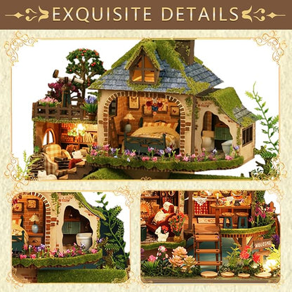 DIY Miniature House Kit, Mini House Building Kit - Image 4