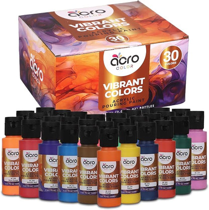 Acrylic Pouring Paint Set by AcroColor