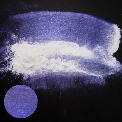 Matio Interference Mica Powder, 1.06oz/ 30g Ghost Blue Chrome Powder, - Image 2