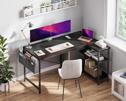 ODK 48 Inch Small L Shaped Gaming Computer Desk - Image 2