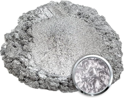 Eye Candy Pigments Premium Silver Mica Powder - Image 7