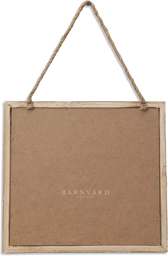 Barnyard Designs Magnetic Hanging Chalkboard Sign – Rustic Decorative Display - Image 7
