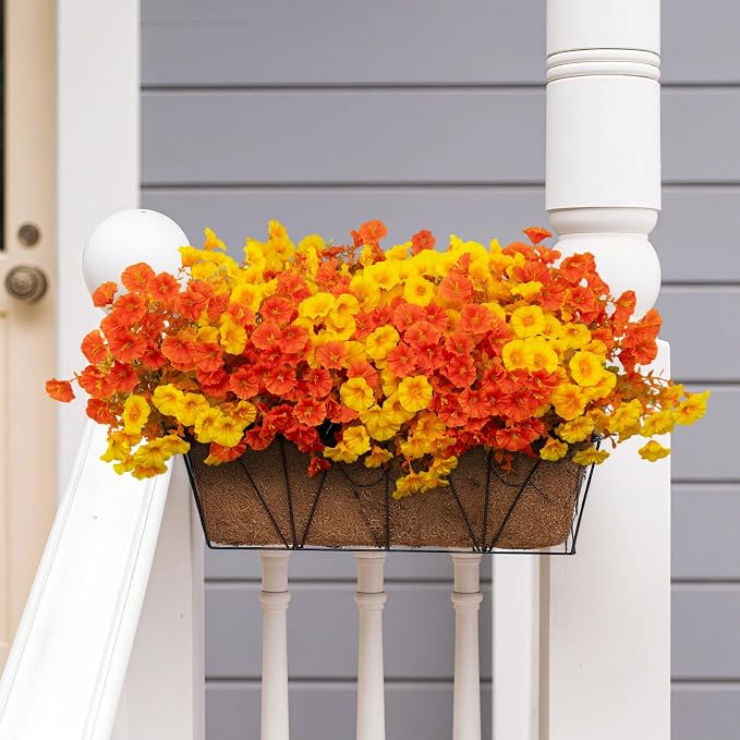 16 Bundles Fall Mums Artificial Flowers - Image 8