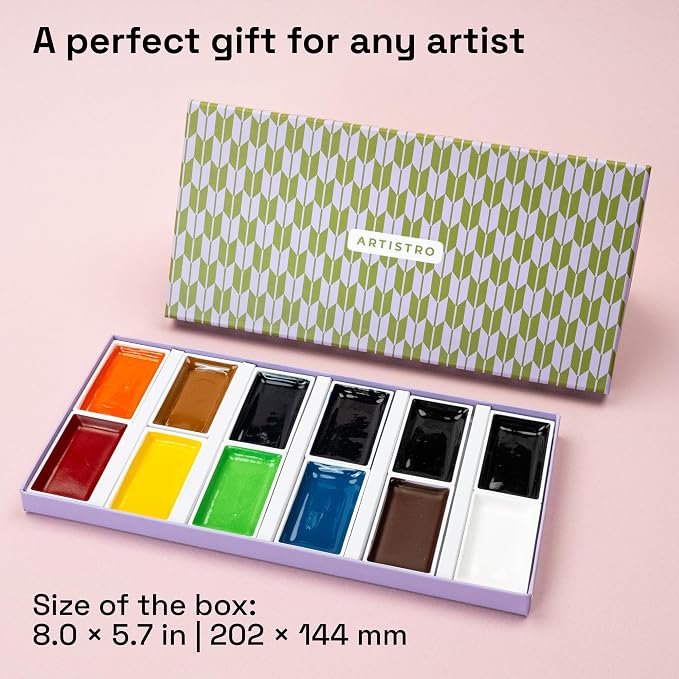 ARTISTRO Professional Watercolor Paint Set - Image 2