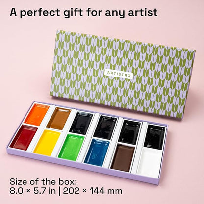 ARTISTRO Professional Watercolor Paint Set - Image 2