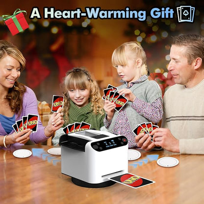 Automatic Card Shuffler and Dealer Machine 360° Rotation, Supports 12 Players - Image 7
