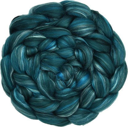Merino Silk Luxe Tonal Designer Blend. Superfine Merino, Mulberry Silk by LivingDreamsYarn