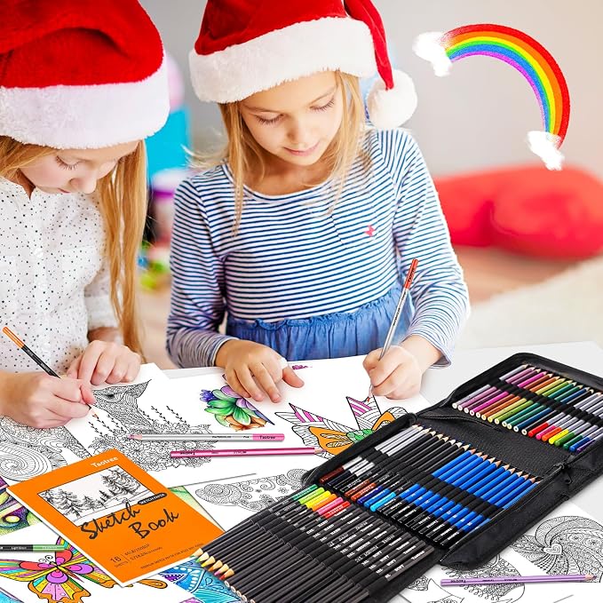Taotree 81 Pack Art Supplies for Adults Kids Teen Artists Gifts, Pro Art Kit - Image 6
