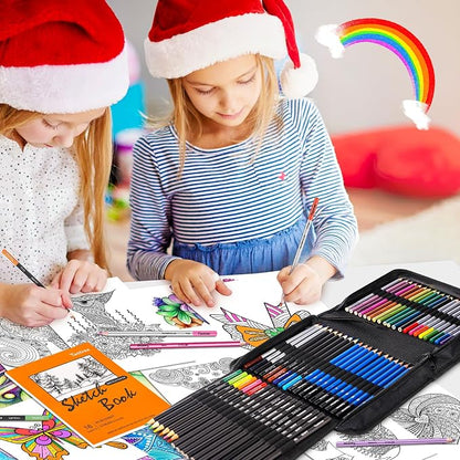 Taotree 81 Pack Art Supplies for Adults Kids Teen Artists Gifts, Pro Art Kit - Image 6