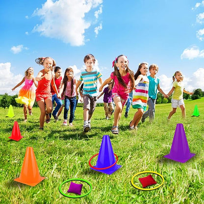 unanscre 31PCS 3 in 1 Carnival Outdoor Games Combo Set - Image 4