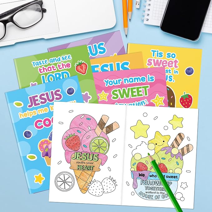 JAPBOR Ice Cream Coloring Books - Image 5