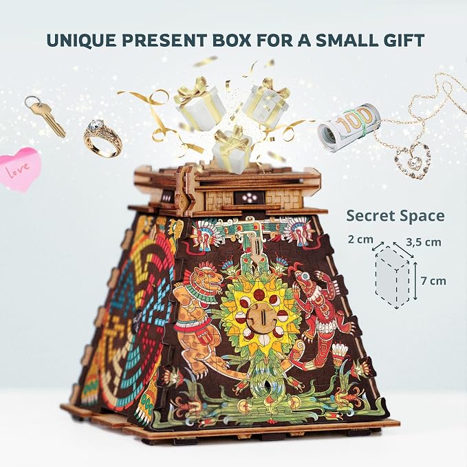 iDventure Cluepuzzle Pyramid of The Sun | Puzzle Box - Image 6
