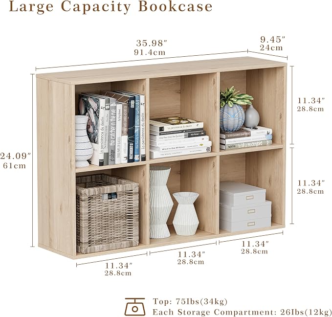 Wooden Cube Storage Organizer - Image 3