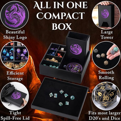 Soar Forge Dice Tray and Dice Tower - Image 2